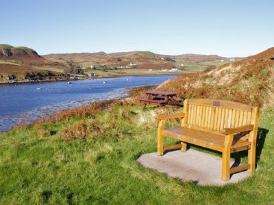 Bench at the viewpoint