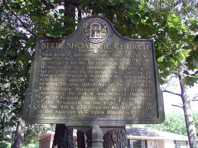 Site: Shoal Cr. Church