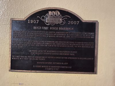 Santa Cruz Beach Boardwalk 1907 - 2007