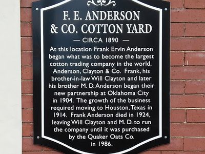 F.E. Anderson & Co. Cotton Yard