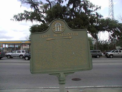 Fort McAllister-10 mi.