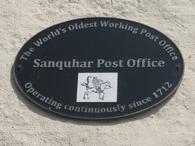 Sanquhar Post Office Plaque