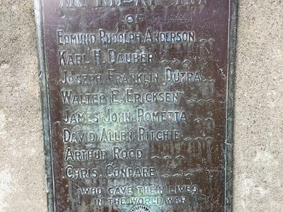 Benicia WWI Memorial