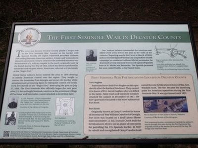 The First Seminole War in Decatur County
