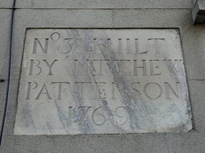 Stone plaque, Newtownards