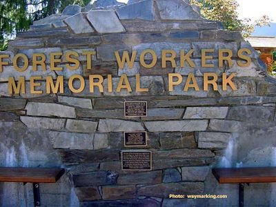 Forest Workers' Memorial Park, Lake Cowichan