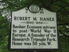 ROBERT M. HANES 1890-1959
