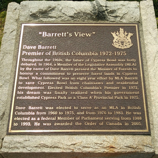 Barrett’s View (Cypress Mountain viewpoint)