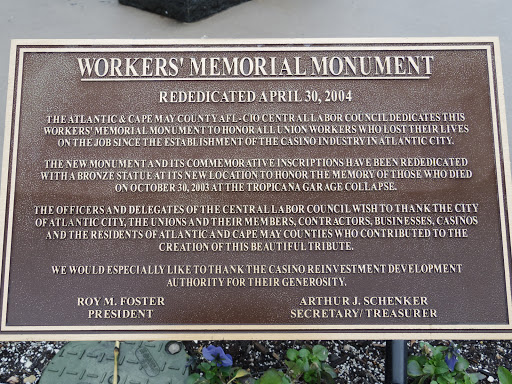 Workers’ Memorial Monument