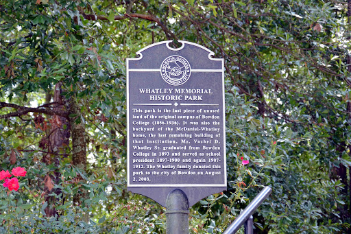 Whatley Memorial Historic Park