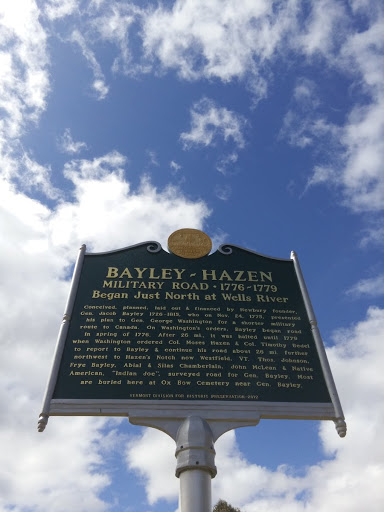 Bayley - Hazen Military Road 1776 - 1779