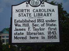 NORTH CAROLINA STATE LIBRARY