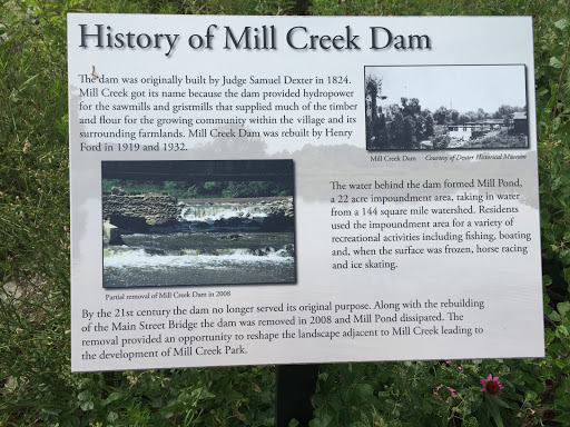 History of Mill Creek Dam