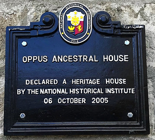 Oppus Ancestral House historical marker