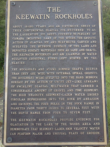 The Keewatin Rockholes