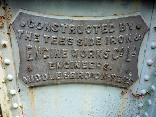 Plaque on bridge over the Spey, Aviemore