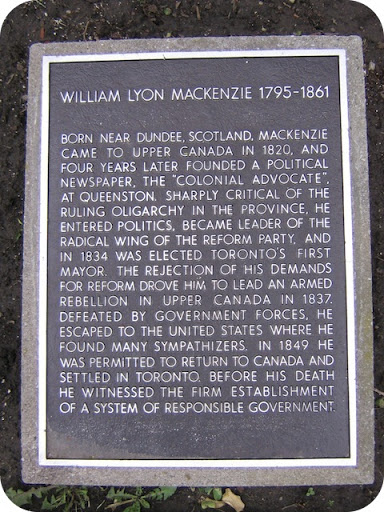 William Lyon Mackenzie 1795-1861