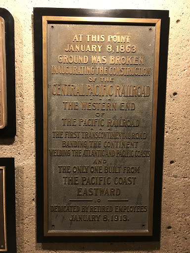 Inaugurating the Construction of the Central Pacific Railroad