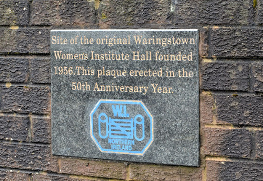 Women's Institute plaque, Waringstown