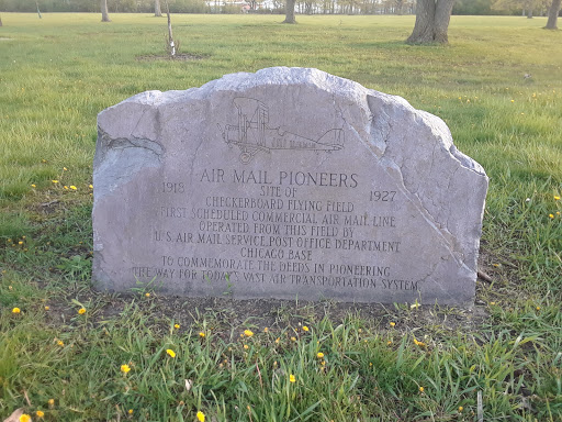 Air Mail Pioneers  Checkerboard Field  Maywood IL