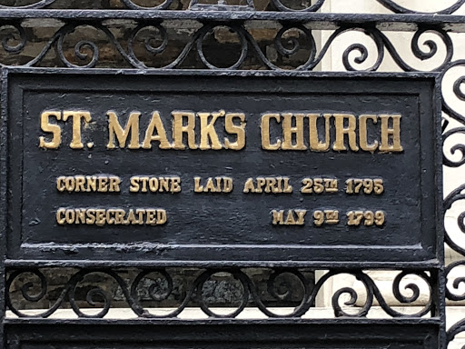 St. Mark's Church Corner Stone