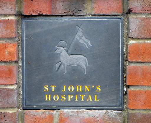 Plaque, St John's Priory