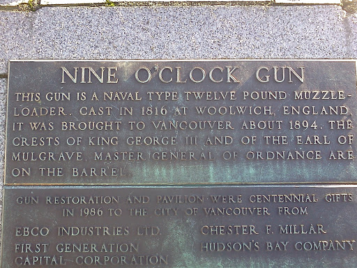Nine O'Clock Gun