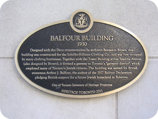 Balfour Building 1930