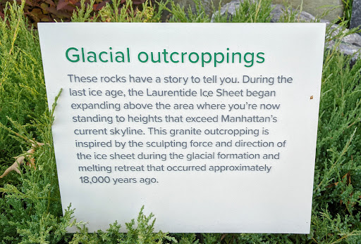 Greenpoint Brooklyn Public Library Glacial outcroppings