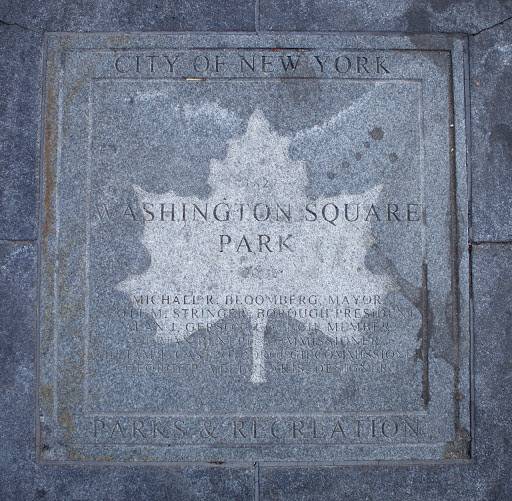Dedicated NYC Plaque