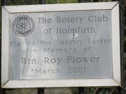 Roy Flower memorial garden #1