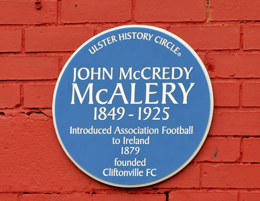 John McCredy McAlery plaque, Belfast