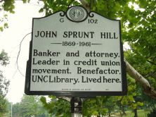 JOHN SPRUNT HILL 1869-1961