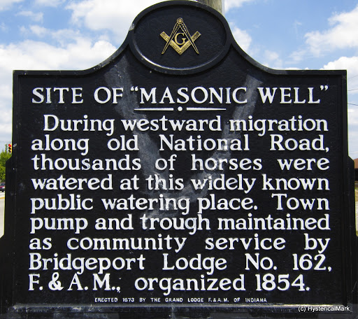 Site of "Masonic Well"