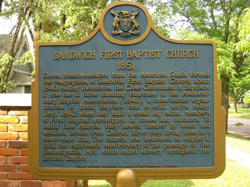 The Sandwich First Baptist Church 1851