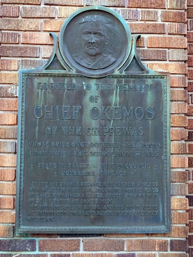 Chief Okemos of the Chippewas
