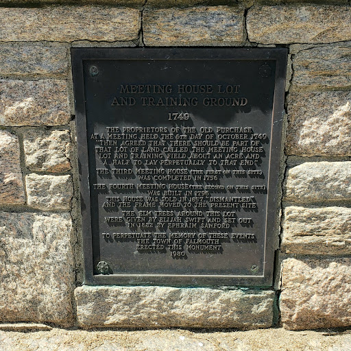 MEETING HOUSE LOT AND TRAINING GROUND 1749