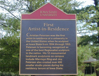 First Artist-in-Residence