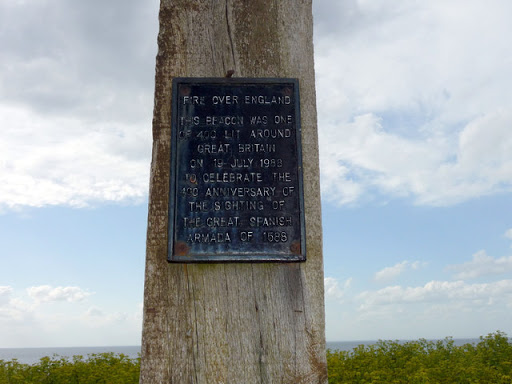 Plaque on Beacon, Hunstanton, Norfolk