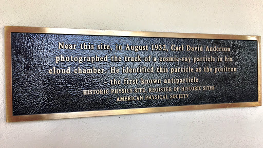 The First Known Antiparticle
