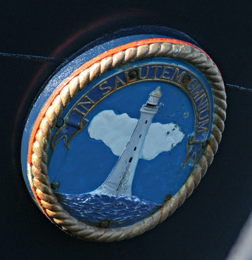 Plaque on NLV Pole