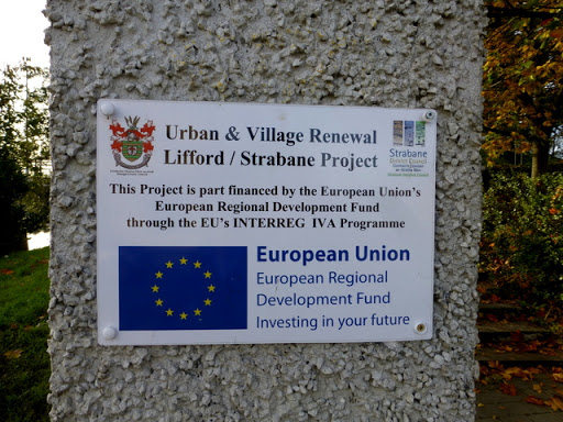 Plaque, Lifford / Strabane Project