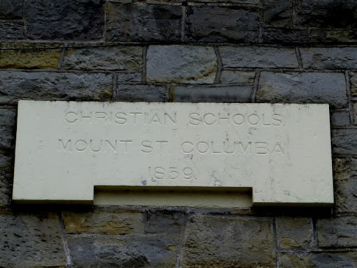 Plaque, Christian Schools, Mount St Columba 1859
