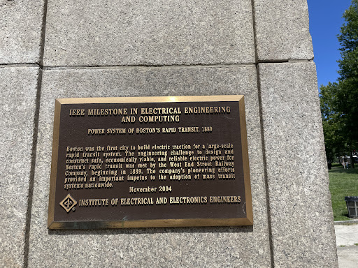 Power System of Boston's Rapid Transit, 1889