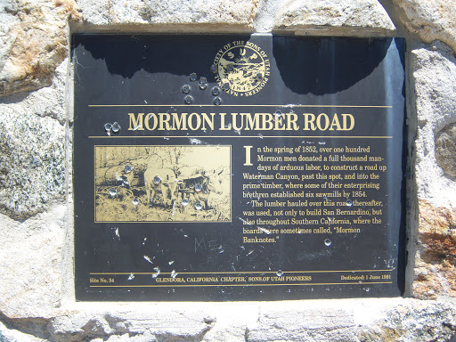 Mormon Lumber Road, CHL NO. 96