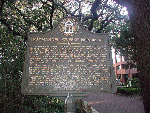 Nathanael Greene Monument