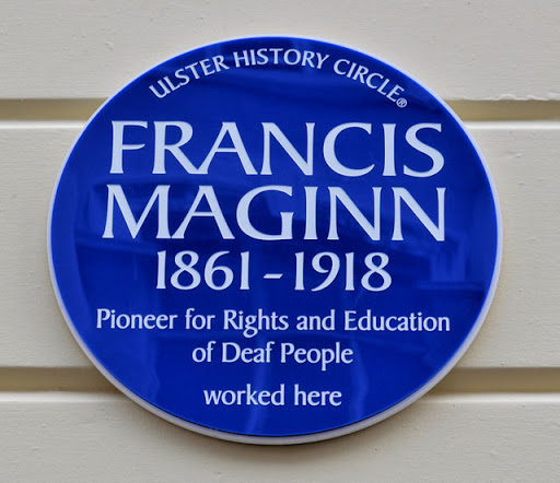 Francis Maginn plaque, Belfast