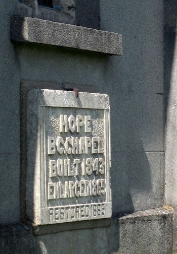 Plaque, Hope Methodist Chapel, Black Torrington