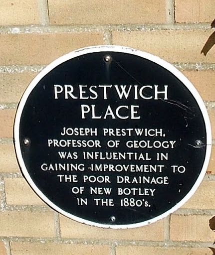 Joseph Prestwich plaque, Oxford