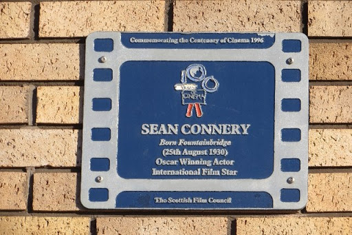 Scottish Film Council plaque, Melvin Walk